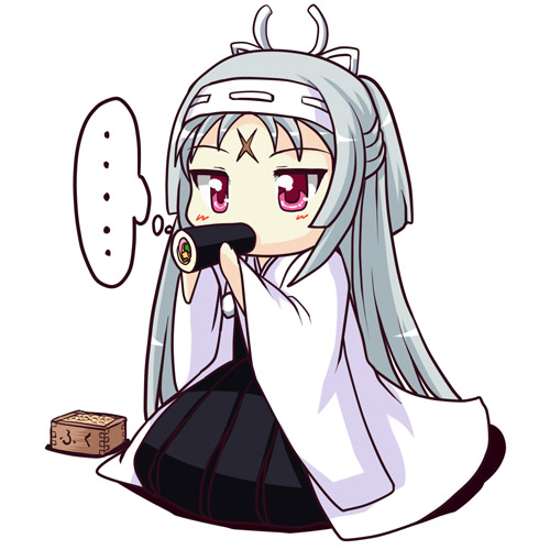 去年同じく紋様。もぐもぐ。